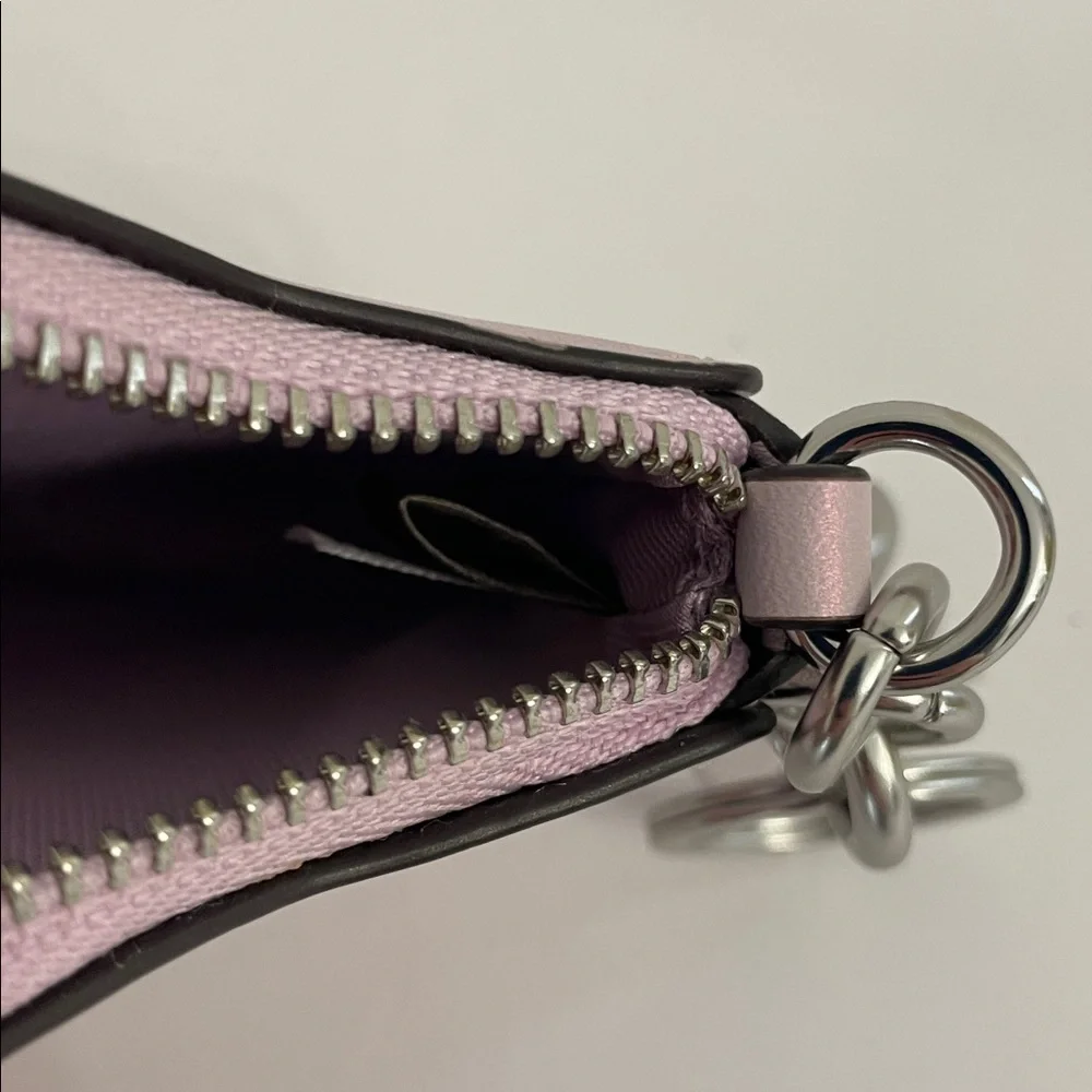 NWT Coach Star Bag Charm Coin Case Pouch Key Fob - Picture 10 of 11